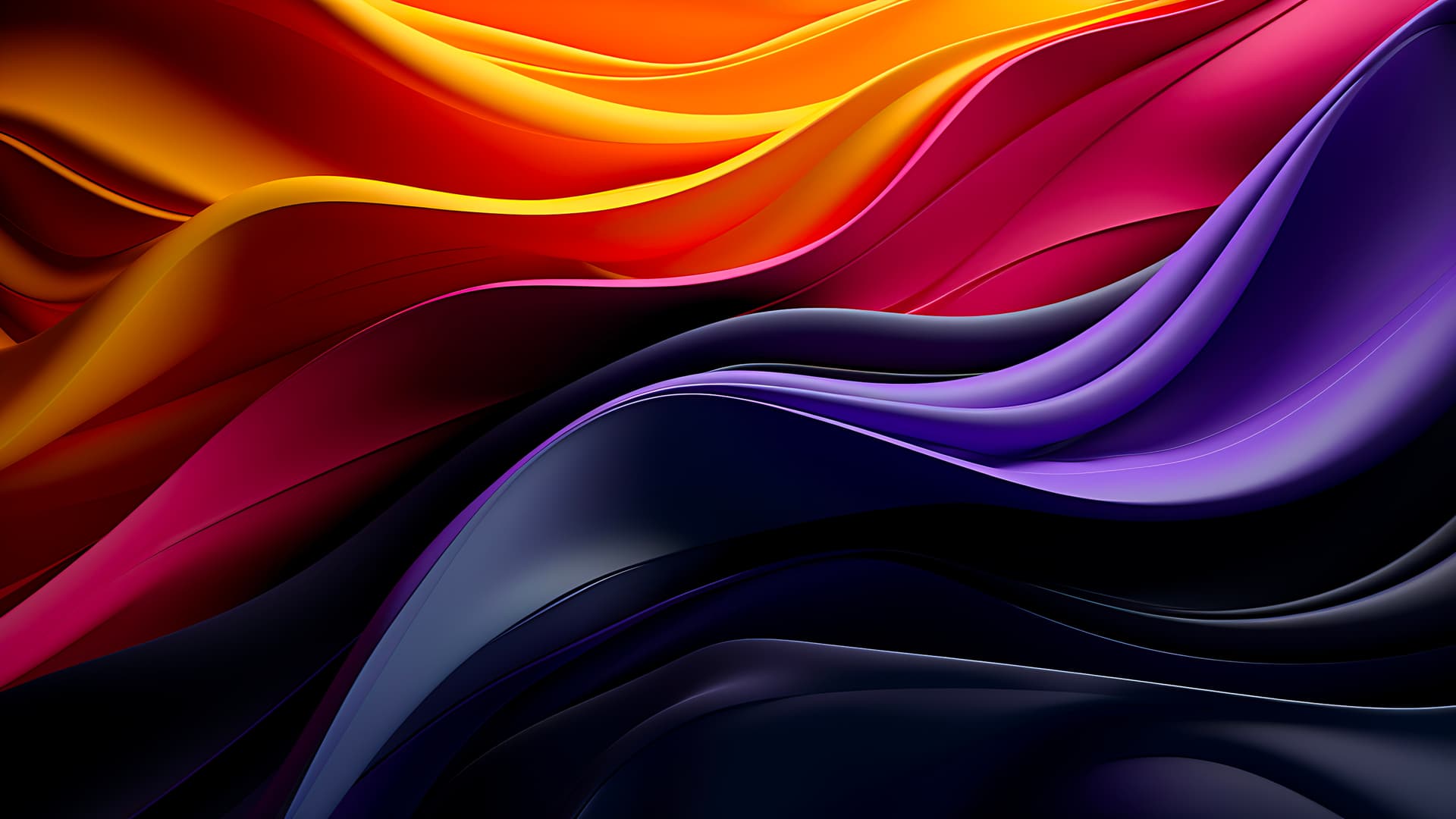 Premium Deep Dusk gradient wallpaper