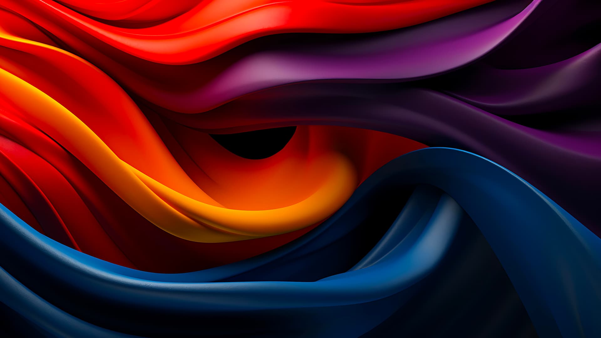 Premium Deep Dusk gradient wallpaper