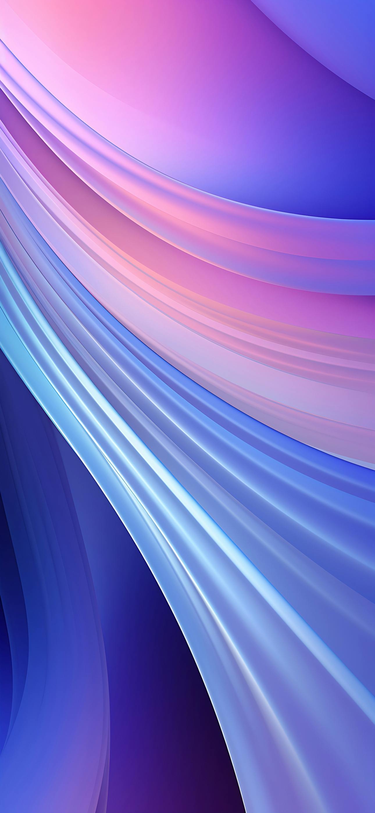 Rainbow blue gradient wallpaper for iPhone