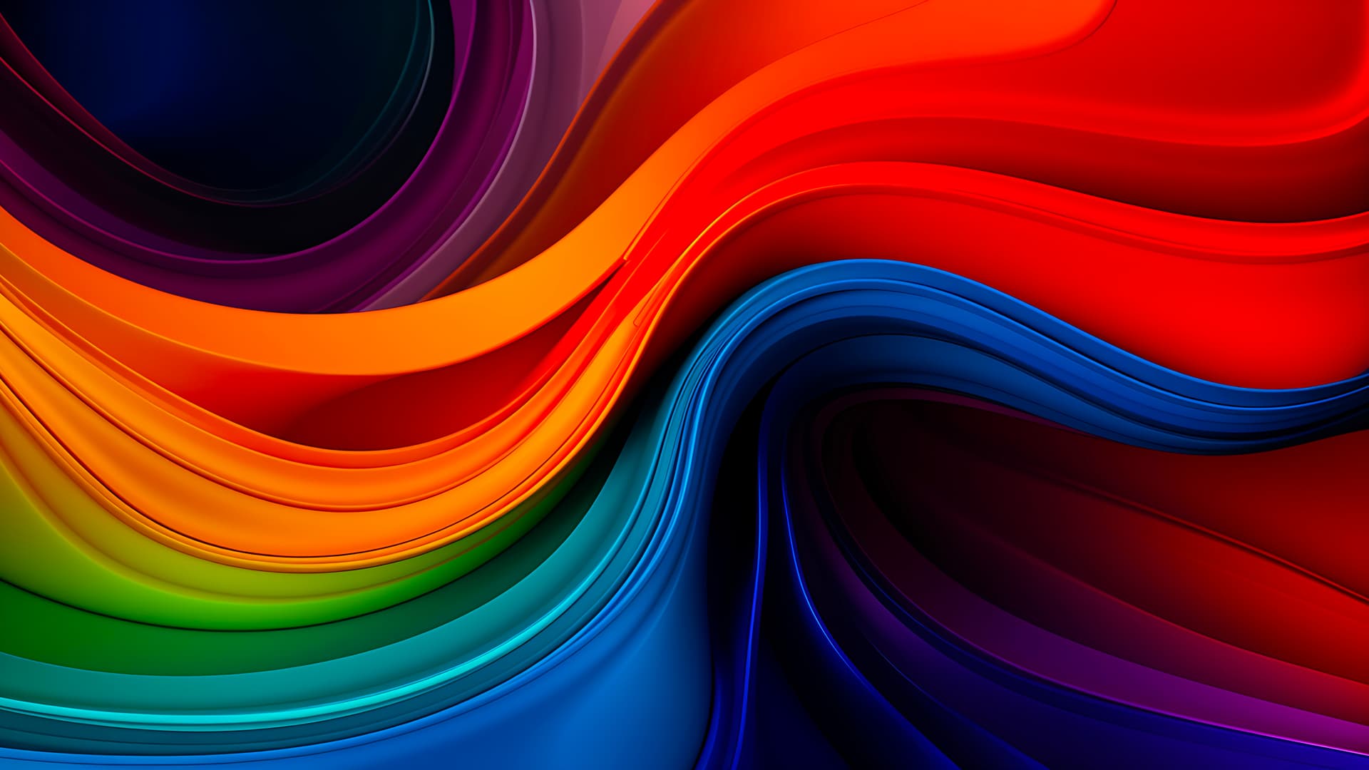 Premium Deep Dusk gradient wallpaper