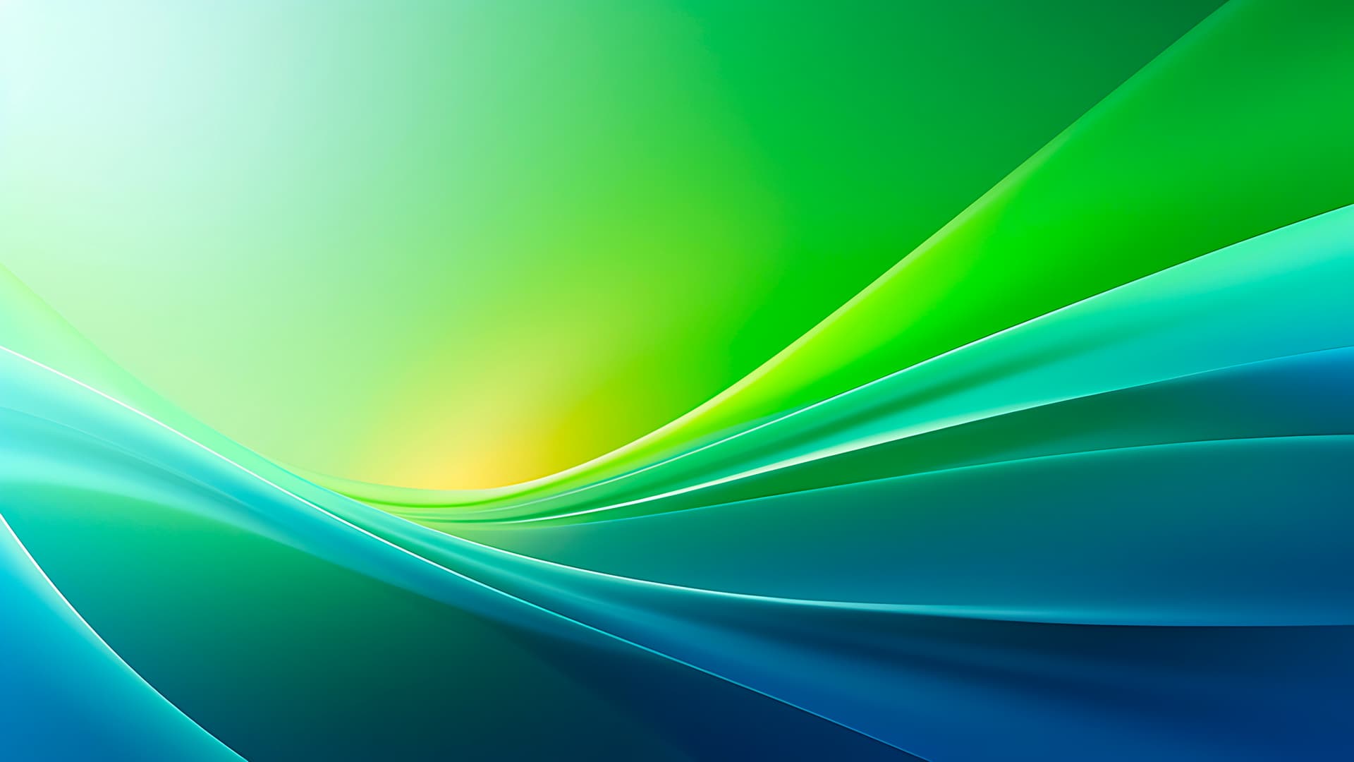 Premium Green Glory gradient wallpaper
