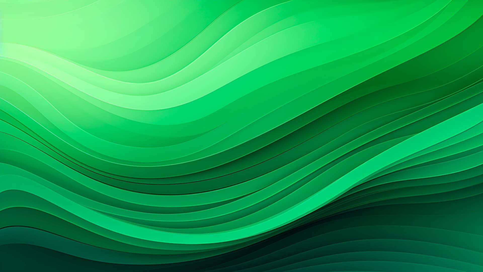 Premium Green Glory gradient wallpaper