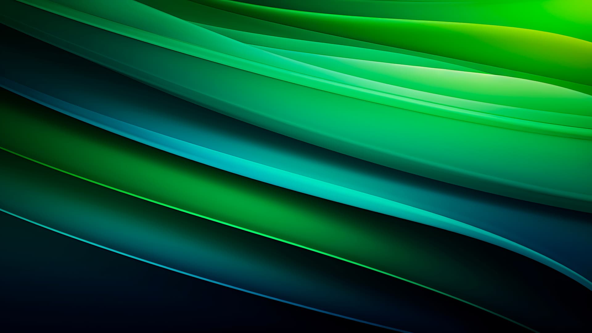 Premium Green Glory gradient wallpaper