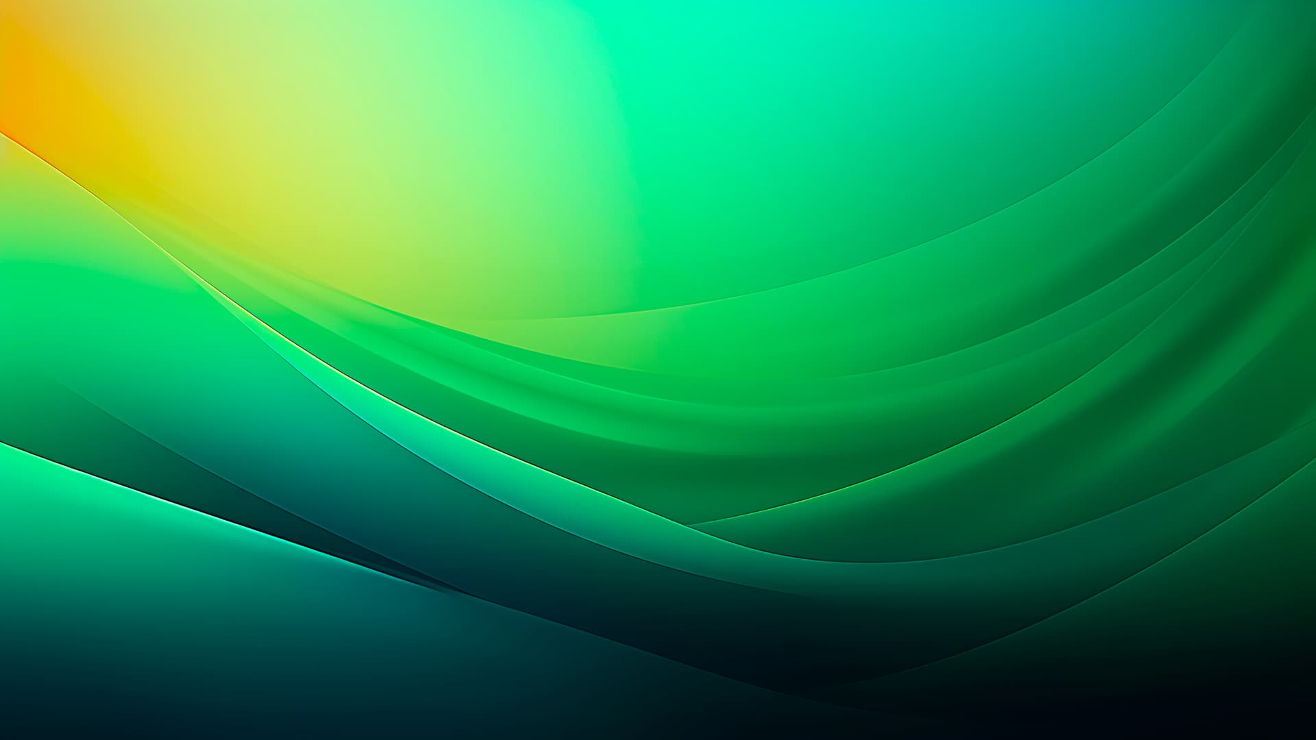 Premium Green Glory gradient wallpaper
