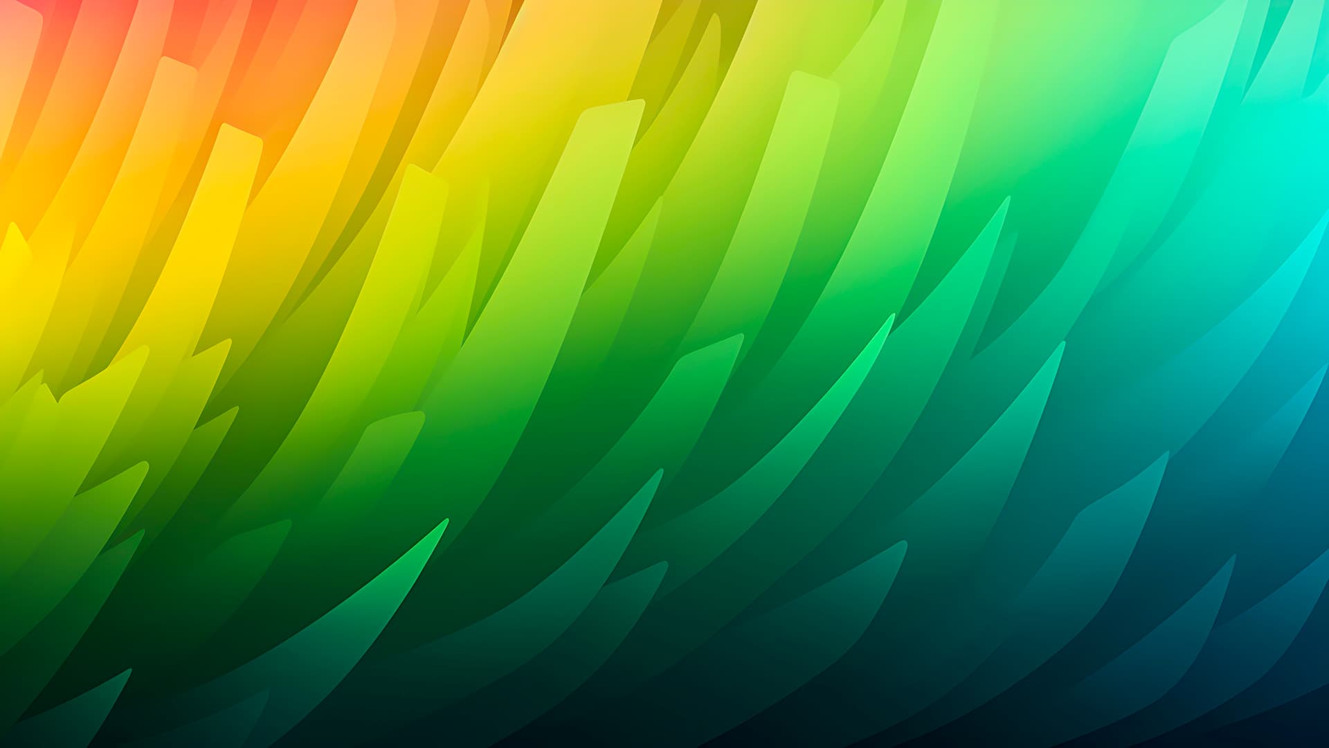 Premium Green Glory gradient wallpaper