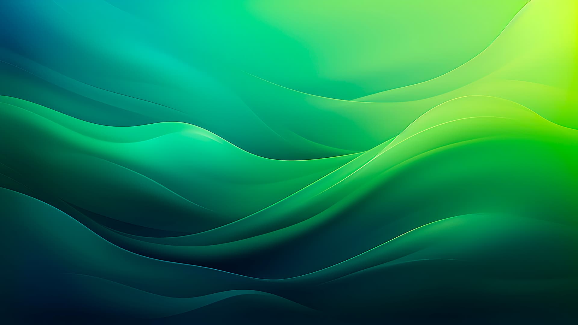 Premium Green Glory gradient wallpaper
