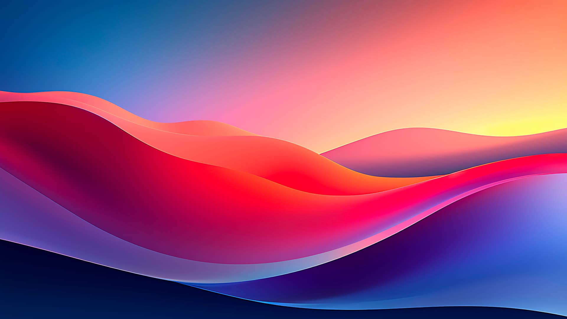 Premium Vibrant Vista gradient wallpaper
