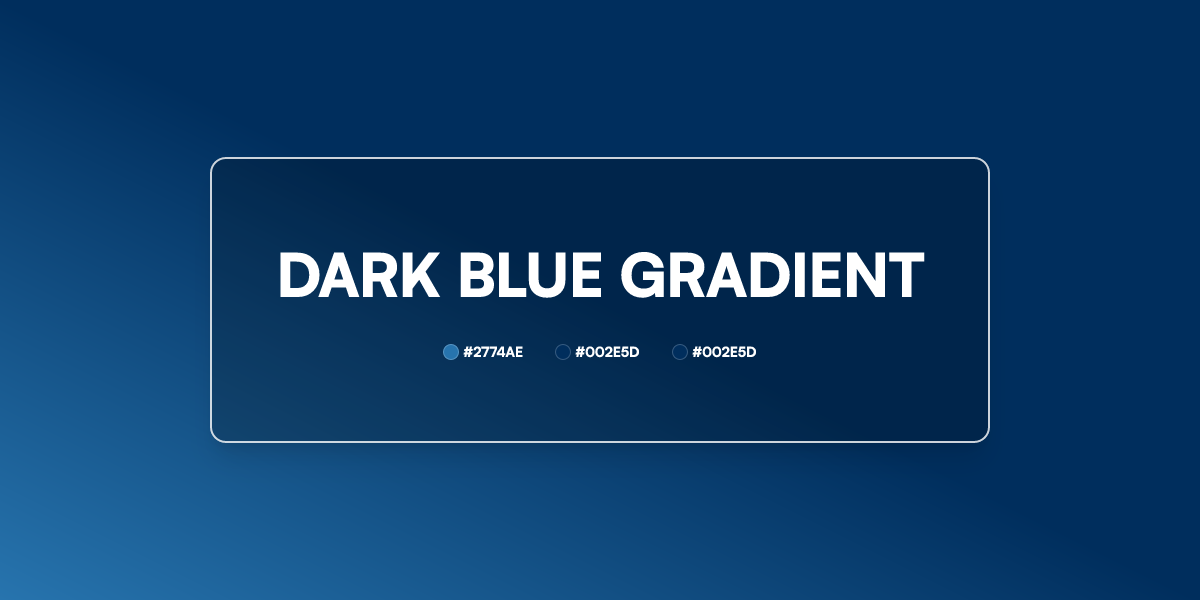 Dark Blue Gradient Gradient CSS 3 Color Linear UI Gradient Generator
