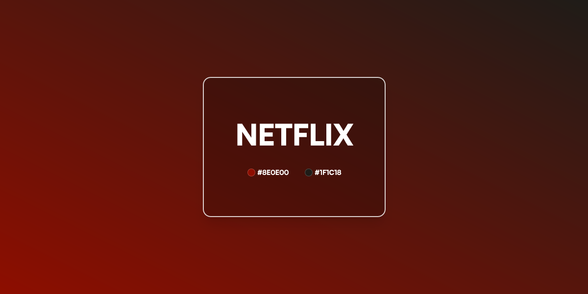 Netflix Gradient CSS 2 Color Linear UI Gradient Generator