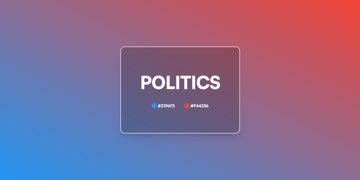 Politics Gradient CSS | 2 Color Linear UI Gradient Generator