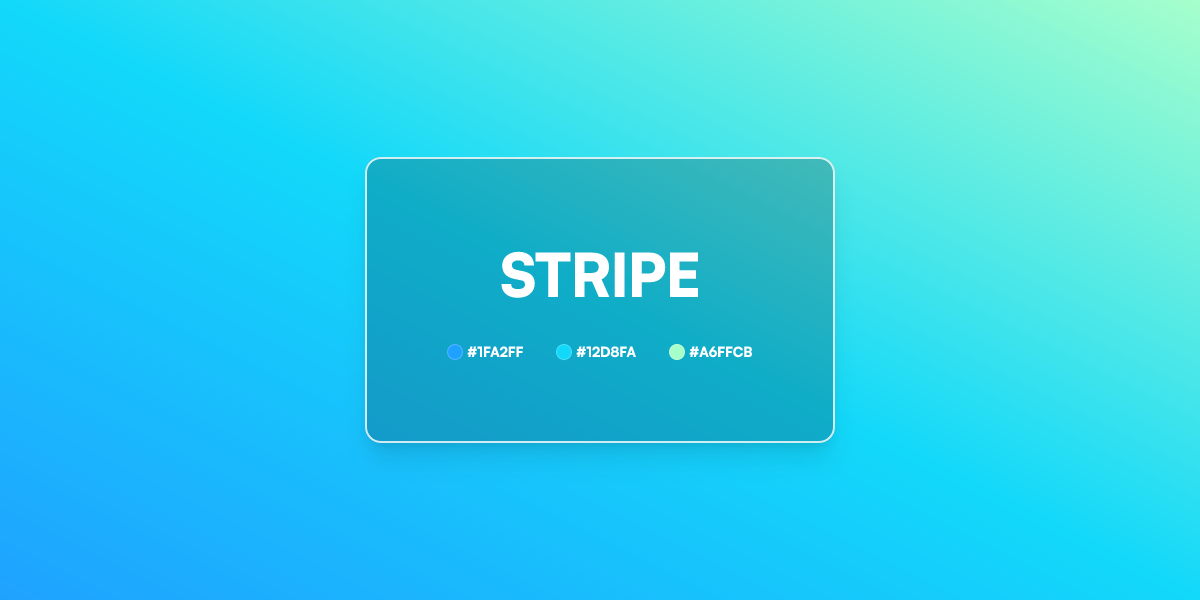 Stripe Gradient CSS 3 Color Linear UI Gradient Generator
